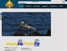 Tablet Screenshot of pentaware.com
